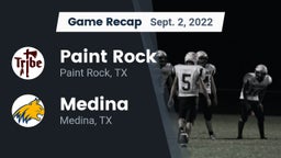 Recap: Paint Rock  vs. Medina  2022