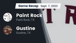Recap: Paint Rock  vs. Gustine  2023