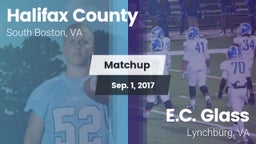 Matchup: Halifax County vs. E.C. Glass  2017