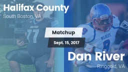 Matchup: Halifax County vs. Dan River  2017
