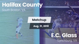 Matchup: Halifax County vs. E.C. Glass  2018