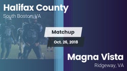 Matchup: Halifax County vs. Magna Vista  2018