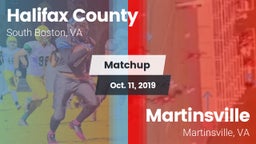 Matchup: Halifax County vs. Martinsville  2019