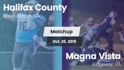 Matchup: Halifax County vs. Magna Vista  2019