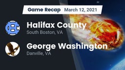 Recap: Halifax County  vs. George Washington  2021