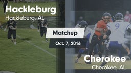 Matchup: Hackleburg vs. Cherokee  2016