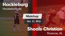 Matchup: Hackleburg vs. Shoals Christian  2016