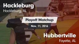 Matchup: Hackleburg vs. Hubbertville  2016