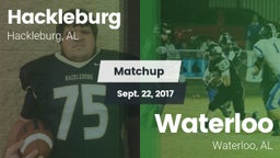 Matchup: Hackleburg vs. Waterloo  2017