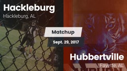 Matchup: Hackleburg vs. Hubbertville  2017