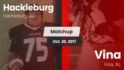 Matchup: Hackleburg vs. Vina  2017