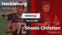 Matchup: Hackleburg vs. Shoals Christian  2017