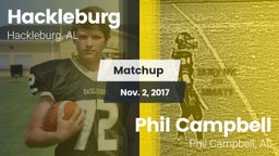 Matchup: Hackleburg vs. Phil Campbell  2017
