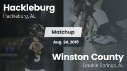 Matchup: Hackleburg vs. Winston County 2018
