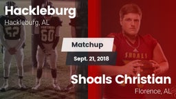 Matchup: Hackleburg vs. Shoals Christian  2018