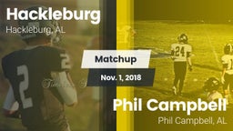 Matchup: Hackleburg vs. Phil Campbell  2018
