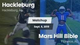 Matchup: Hackleburg vs. Mars Hill Bible  2019