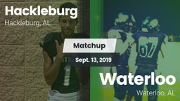 Matchup: Hackleburg vs. Waterloo  2019