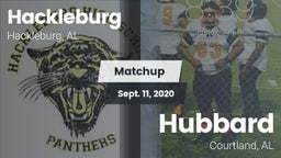Matchup: Hackleburg vs. Hubbard  2020