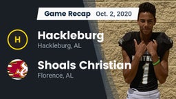 Recap: Hackleburg  vs. Shoals Christian  2020