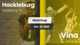 Matchup: Hackleburg vs. Vina  2020
