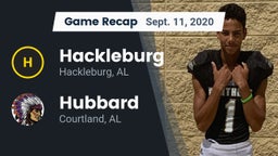 Recap: Hackleburg  vs. Hubbard  2020