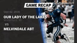 Recap: Our Lady of the Lakes  vs. Melvindale ABT 2016