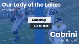 Matchup: Our Lady of the Lake vs. Cabrini  2020
