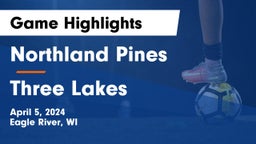 Northland Pines  vs Three Lakes  Game Highlights - April 5, 2024