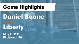 Daniel Boone  vs Liberty  Game Highlights - May 9, 2023