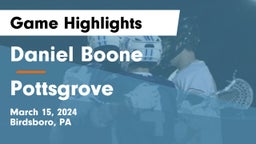 Daniel Boone  vs Pottsgrove  Game Highlights - March 15, 2024