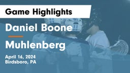 Daniel Boone  vs Muhlenberg  Game Highlights - April 16, 2024