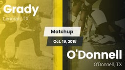 Matchup: Grady vs. O'Donnell  2018