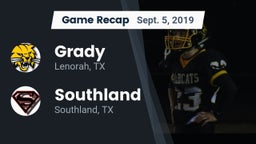 Recap: Grady  vs. Southland  2019