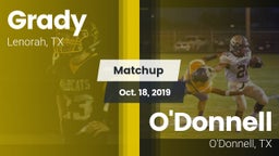 Matchup: Grady vs. O'Donnell  2019