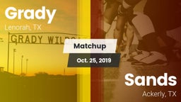 Matchup: Grady vs. Sands  2019
