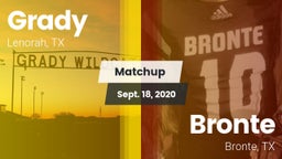 Matchup: Grady vs. Bronte  2020