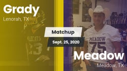 Matchup: Grady vs. Meadow  2020