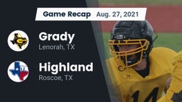 Recap: Grady  vs. Highland  2021