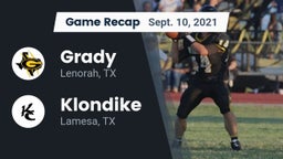 Recap: Grady  vs. Klondike  2021
