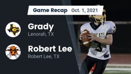 Recap: Grady  vs. Robert Lee  2021