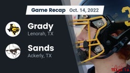 Recap: Grady  vs. Sands  2022