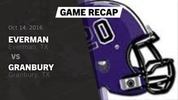 Recap: Everman  vs. Granbury  2016