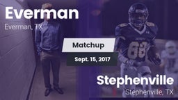 Matchup: Everman vs. Stephenville  2017