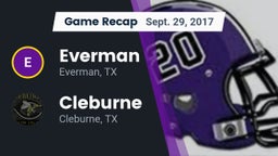 Recap: Everman  vs. Cleburne  2017