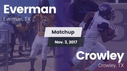 Matchup: Everman vs. Crowley  2017