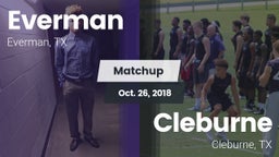 Matchup: Everman vs. Cleburne  2018
