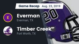 Recap: Everman  vs. Timber Creek  2019