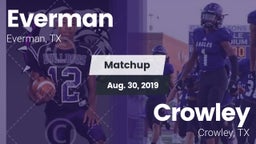 Matchup: Everman vs. Crowley  2019
