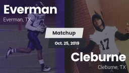 Matchup: Everman vs. Cleburne  2019